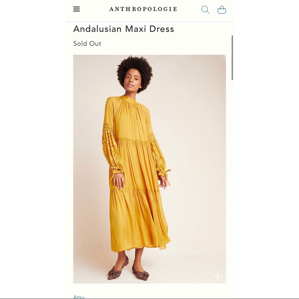 Anthropologie Andalusian Maxi Dress